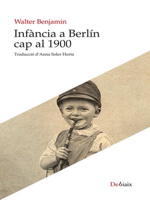 cover image of Infància a Berlín cap al 1900